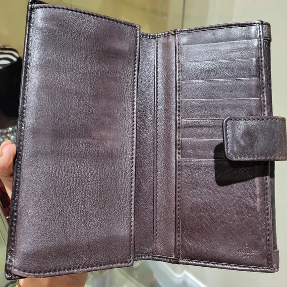 Gucci Crest Monogram Long Wallet (Limited Time Offer) - Picture 7 of 12